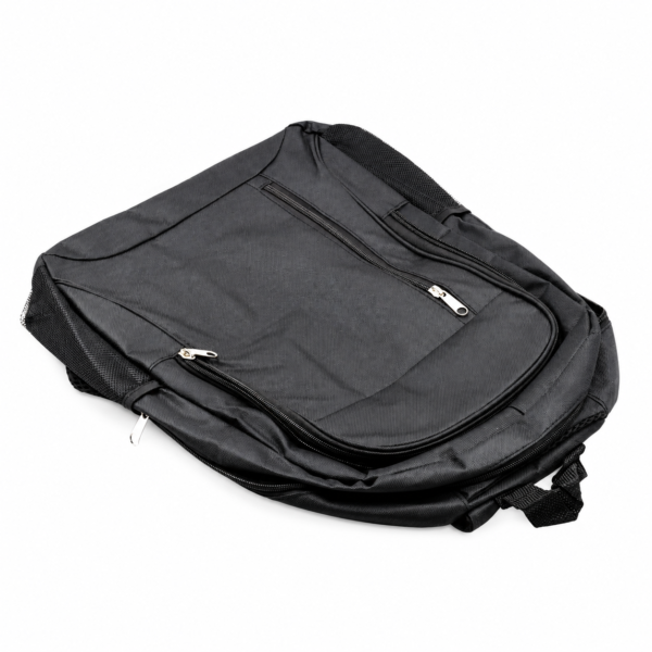 vyntera-urban-backpack-rear-white-v1 Urban Black Everyday Backpack